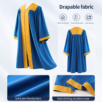 Robe de Chorale d'Église, Uniforme Sacerdotal, Vêtement Religieux pour Pasteur, pour les Services Religieux et les Cérémonies de Messe