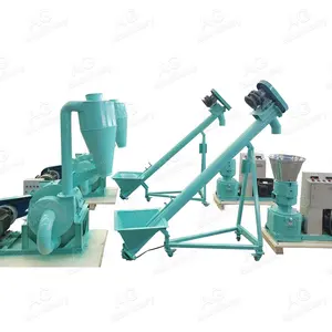 Professional Wood Sawdust Pellet Making Line Straw Pellet Mill for Sale