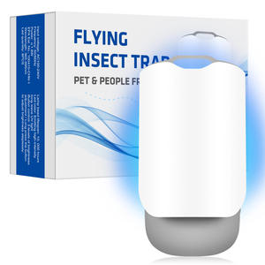 Trappola per insetti volanti pieghevole con luce LED, repellente per zanzare, mosche, falene e zanzarini. - Product Image 3