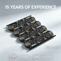 Carte PCBA de caméra IPC circulaire 553-4P2, panneau 4-en-1, WiFi, carte CCTV, HDMI, carte TF, certifiée UL ROHS, usine de PCBA personnalisée avec 15 ans d'expérience