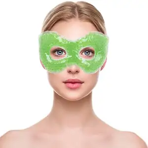 Masker Mata Manik-manik Gel Pendingin Terapi Dingin Anti Stres Tidur Dapat Dipakai Ulang Kustom