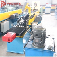 Machine de profilage à haute efficacité pour profilés légers en U et rails de toiture en acier léger, fabrication chinoise