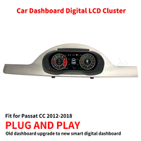Krando 10.25 "LCD tableau de bord pour Volkswagen VW Passat CC 2009 - 2011 mètres Instrument tableau de bord écran HD