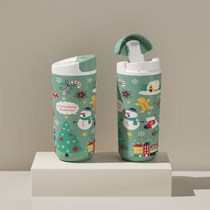 Stainless Steel Tumbler 304 Extra Large Flip Top Push Pull Coffee Cup For Office Outdoor Gift Present - Product Image 4