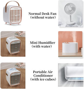 Ventilatore portatile personalizzato del condizionatore d'aria dispositivo di raffreddamento personale di ca che rimane Mini condizionatore d'aria Mobile fresco per la camera da letto - Product Image 3