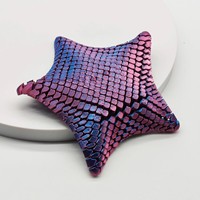 Juguete Relajante Antiestrés de Estrella de Mar, Novedad, Juguete Impreso en 3D, Juguete Popular de Animales Marinos, Juguete Sensorial Impreso en 3D