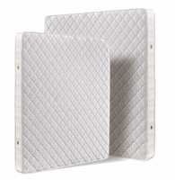 Matelas de lit hybride ergonomique en latex avec design multicouche profond, ressorts intégrés, style moderne, garantie 10 ans, mobilier de maison