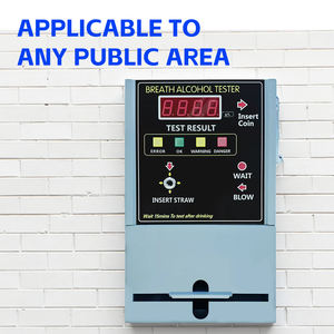 เครื่องทดสอบอัลกอฮอล์จากเซลล์เชื้อเพลิงแบบหยอดเหรียญแบบมืออาชีพ - Product Image 5