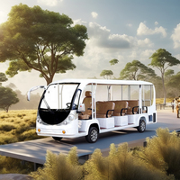 Produit à forte demande Mini bus touristique électrique pour l'hôtel de villégiature de mariage