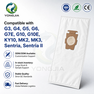Sacchetti Filtro Tessili di Alta Qualità OEM/ODM SuzhouYJ, <span class=keywords><strong>Ricambi</strong></span> per <span class=keywords><strong>Aspirapolvere</strong></span> G7E G10 G10E G5 G6 KY10 MK2 MK3 per Uso Domestico - Product Image 1