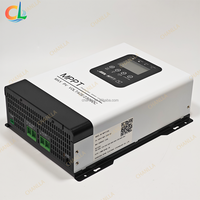 Contrôleur de charge solaire MPPT de sortie d'usine à bas prix avec écran LCD 120A pour entrée PV hors réseau 12V-96V 230V