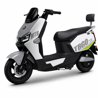 Potente Motocicleta Eléctrica de 72V 1500W con Pantalla LCD Inteligente y Sistema de Alarma con Doble Control Remoto, Batería de 72V 20AH para Adultos