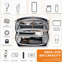 Tas Pembawa Kamera Drone Travel Organizer Tas Lunak Besar dengan Tali Bahu
