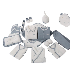 Set <span class=keywords><strong>de</strong></span> Regalo <span class=keywords><strong>para</strong></span> Bebé Recién <span class=keywords><strong>Nacido</strong></span>, 28 Piezas, <span class=keywords><strong>Kit</strong></span> <span class=keywords><strong>de</strong></span> <span class=keywords><strong>Ropa</strong></span> <span class=keywords><strong>de</strong></span> Algodón Puro con Conjuntos Cálidos y Ligeros <span class=keywords><strong>para</strong></span> Todas las Temporadas, Set Completo <span class=keywords><strong>de</strong></span> Artículos Esenciales <span class=keywords><strong>para</strong></span> Bebé - Product Image 4