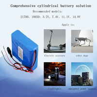 Paquete de Baterías de Iones de Litio Recargables de 25.9v 18650 3200mah 7s1p para Mini UPS, Banco de Energía Portátil, Sistema de Almacenamiento Solar