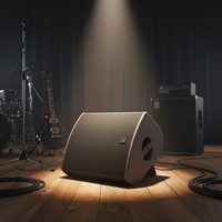 Moniteur de scène coaxial professionnel à 2 voies en néodyme, 12 pouces, double division de fréquence, pour retour de performance et écoute