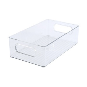 Caja de Joyería Rectangular Transparente de Plástico PET Moldeado por Inyección para Almacenamiento de Joyas, Estilo Clásico, Libre de BPA, Apilable - Product Image 1