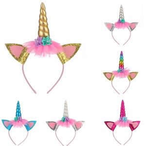 Factory Supply unicorn <strong>Headband</strong> <strong>Halloween</strong> <strong>Headband</strong> for Children - Product Image 1