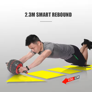 Chất lượng cao ABS con lăn bánh xe tập thể dục thiết bị Unisex Thể Thao bụng bánh xe con lăn - Product Image 2