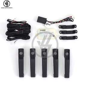 Closure <b>Electric</b> Suction Door <b>Kit</b> Door Handle for G Wagon W464 AMG G63 2019-2024 Soft Close Automatic Dry Carbon Fiber Glossy - Product Image 3