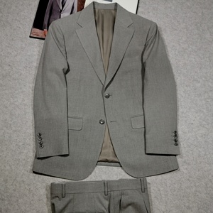 Traje Formal <span class=keywords><strong>de</strong></span> Negocios para <span class=keywords><strong>Hombre</strong></span>, 2 Piezas, Blazer y Pantalones, Color Gris, Personalizado en Poliéster, para Oficina o Boda, Gran Venta 2026 - Product Image 1