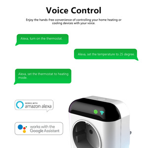 <span class=keywords><strong>Termostato</strong></span> de <span class=keywords><strong>enchufe</strong></span> inteligente <span class=keywords><strong>WiFi</strong></span> Tuya, Control de voz con Sensor de temperatura, controlador remoto, <span class=keywords><strong>enchufe</strong></span> eléctrico, <span class=keywords><strong>termostato</strong></span> inalámbrico - Product Image 2