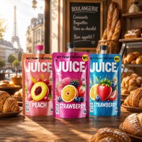 Packfortune – Sachets souples à bec verseur personnalisés en plastique réutilisables pour boissons liquides et jus – Vente en gros