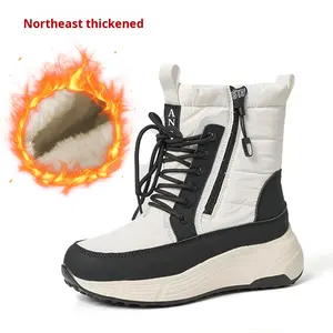 أحذية الثلج النسائية الشتوية الجديدة للتجارة الخارجية النسخة الروسية على الطراز الأوروبي من المصنع مباشرة مخصصة مع بطانة بو - Product Image 6