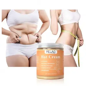 private new 100% pure best sell organic hot fat burn gel slimming cream
