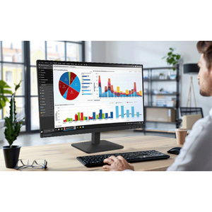 การออกแบบขอบที่เพรียวบางสอดคล้องกับจอแสดงผล L En Ovo คุณภาพระดับมืออาชีพ27 "IPS เพื่อประสิทธิภาพในการทำธุรกิจและบ้าน - Product Image 3