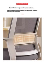 Vente en gros de chaise de bureau noire dossier confortable en forme d'arc longue séance caractéristiques conception simple pour chaise de formation de conférence