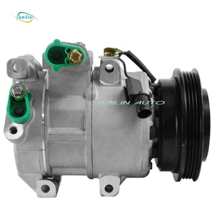 คอมเพรสเซอร์ระบบปรับอากาศอัตโนมัติแบบ6SBU16C 97701-2F030 97371-2F030 98371-2F030สำหรับ Kia <span class=keywords><strong>Rio</strong></span> <span class=keywords><strong>2</strong></span> 1.4 1.6 Optima 2003- - Product Image 1