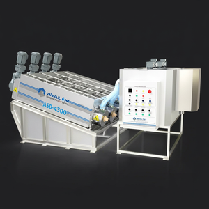 Máquina Deshidratadora de Tornillo Avalon ASD-4300, 2500L/Hora, 40kW, Equipo de Filtración y Tratamiento de Agua - Product Image 1
