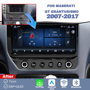 Écran tactile LCD <span class=keywords><strong>7</strong></span> pouces pour Maserati GT GranTurismo 2007-2017, Carplay, climatisation, lecteur DVD, navigation GPS - Product Image 1