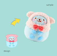Jouets en peluche doux et mignons au design moderne, personnalisables pour bébés, pour nouvelle marque, faible MOQ, reproduction fidèle – Meilleures ventes