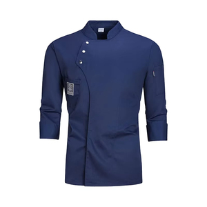 Servizio <span class=keywords><strong>di</strong></span> ristorazione cucina Costume da cucina Pizzaiolo Chef uniforme ristorante giacche da cucina pasticceria <span class=keywords><strong>bar</strong></span> cameriere abiti da lavoro - Product Image 4