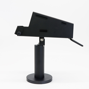 Oem kim loại POS thiết bị đầu cuối đứng chống trộm POS chủ xoay thẻ tín dụng hiển thị đứng cho landi axpos A8S có thể điều chỉnh hệ thống POS - Product Image 4