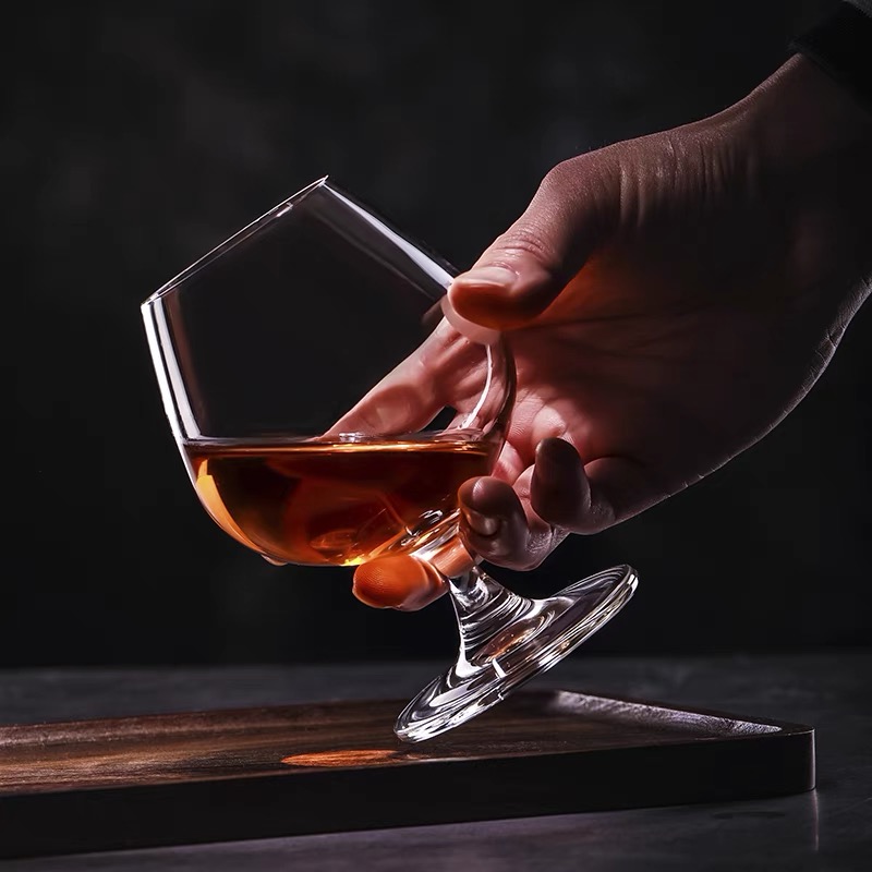 crystal glass bar use glass cup high quality Brandy Glass cup