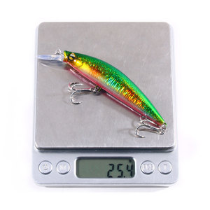 เหยื่อตกปลาแบบจมน้ำ ขนาด 105 มม. น้ำหนัก 25.4 กรัม แบบแข็ง ตัวเบ็ดแบบ Minnow ตา 3 มิติ เหยื่อปลอมสำหรับตกปลาแบสและปลาไพค์ - Product Image 3