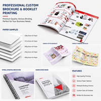 Fabricant d'impression de brochures personnalisées en gros, impression sur papier et carton
