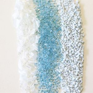 Food Grade Rpet Pellets Recycled Plastic Material SCPET Granules