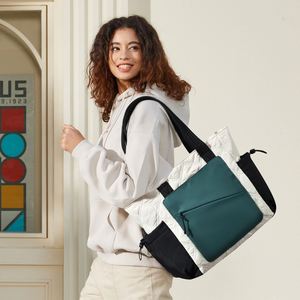 Multifunctional Shopping <b>Bag</b> Water Resistance Quilted Puffer Tote Handbag s - Product Image 2