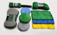 Microfiber Woven Quick-Dry Eco-Friendly Super Absorbent 9-Piece Car Wash Towel Set