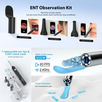 Pour Bebird K3 Ultra Wireless E.N.T. Outil de vérification de la santé Nettoyeur d'oreille visuel intelligent avec connexion WiFi Populaire sur YouTube TikTok