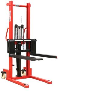 Nuevo almacén de pasillo estrecho, mini carretilla elevadora hidráulica manual del apilador del hotel 200kg para la venta - Product Image 1