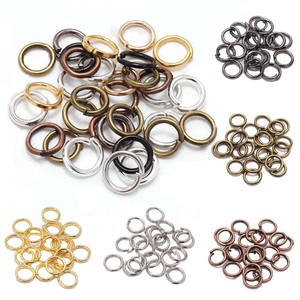 Iron Jump <b>Rings</b> Round Plated For Bracelet Making Jewelry Findings 8mm 10mm 12mm 14mm 16mm 18mm 20mm 22mm 24mm 26mm 28mm 30mm - Product Image 1