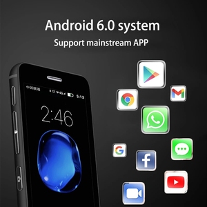 Melrose s9x <span class=keywords><strong>3G</strong></span> mini điện thoại thông minh <span class=keywords><strong>Android</strong></span> 6.0 <span class=keywords><strong>Quad</strong></span> <span class=keywords><strong>Core</strong></span> điện thoại di động 2.5 inch 1G RAM 8GB ROM điện thoại di động 1050mAh máy ảnh cho trẻ em - Product Image 4