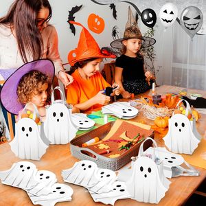 Bolsas de Papel para Golosinas de Halloween con Asa, Bolsas de Regalo para Dulces y Golosinas para Fiestas de Halloween - Product Image 4