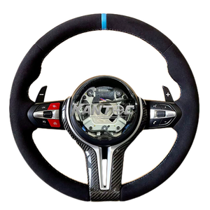 <span class=keywords><strong>Volant</strong></span> en cuir Alcantara daim <span class=keywords><strong>M</strong></span> Performance pour <span class=keywords><strong>BMW</strong></span> F30 F10 F32 F10 F20 F07 F01 E46 E60 E90 M3 M4 M5 - Product Image 2