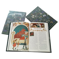 Livre de Manga bande dessinée nouveauté pour enfant, couverture rigide avec étui, impression sur demande, personnalisé, en lin, tissu